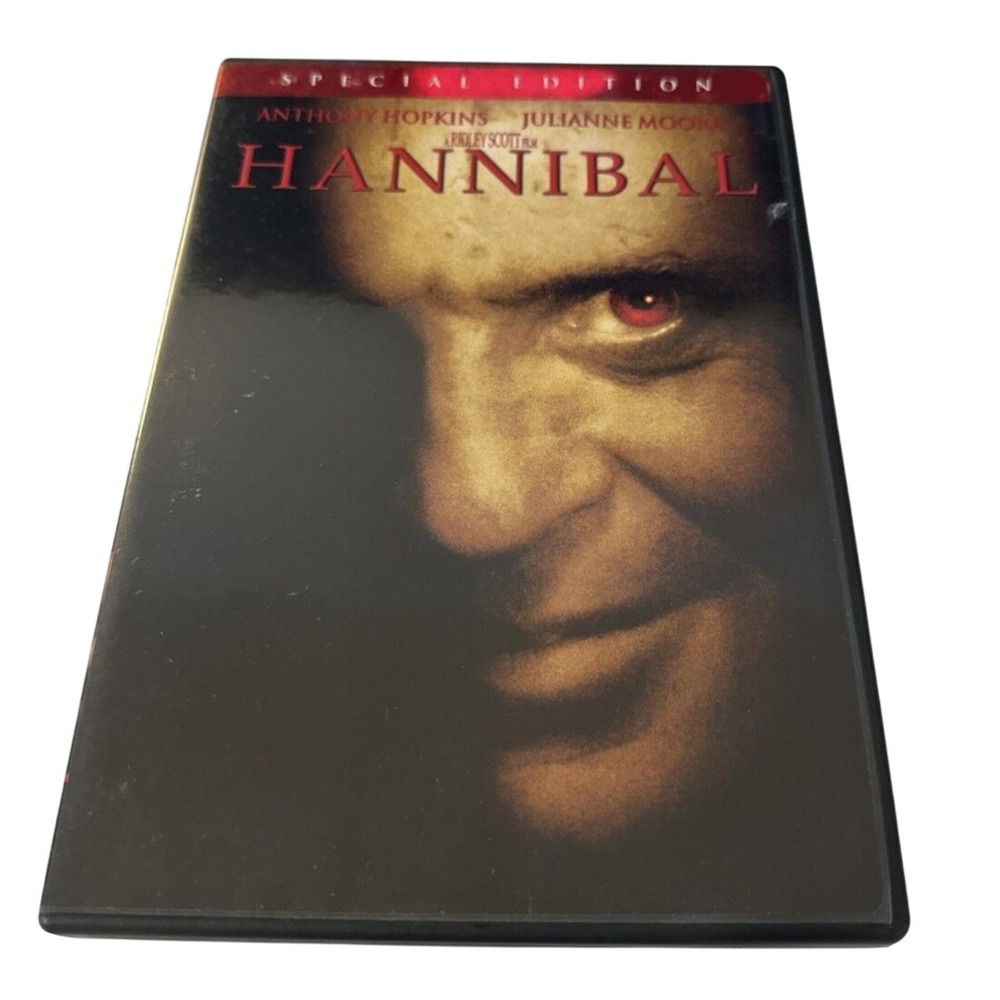 Hannibal Special Edition DVD 2001 2-Disc Set Anthony Hopkins Ridley Scott Movie
